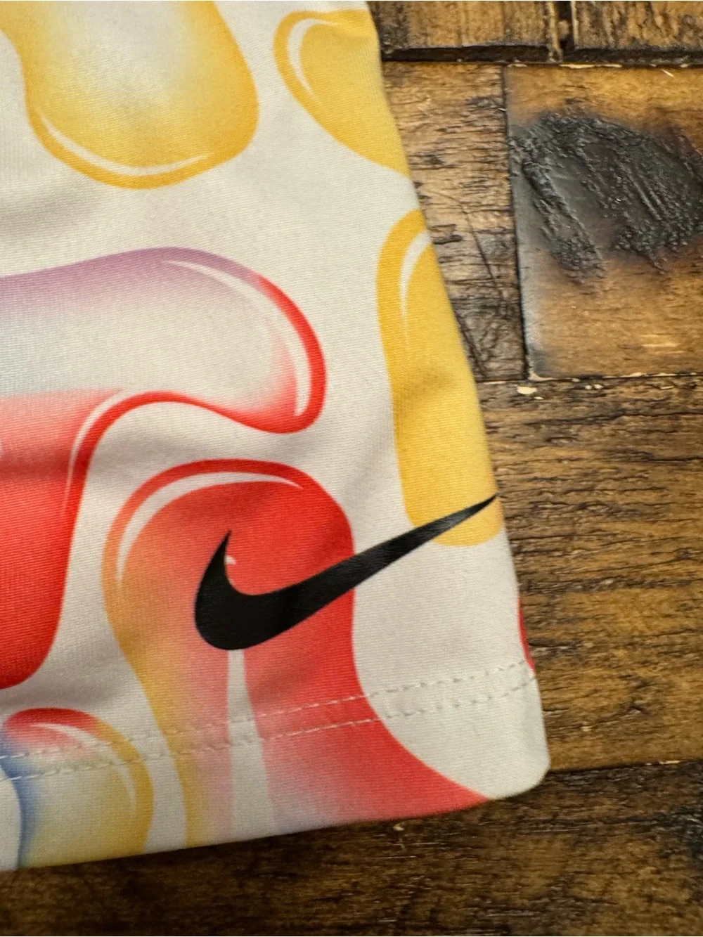 Nike Toddler Girl Freeze Tag Skort Size 2T Colorful Abstract Swirl